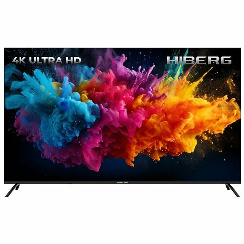 Телевизор HIBERG 65Y UHD диагональ 65 дюймов Ultra HD 4K HDR Smart TV голосовое управление Алиса 7690000₽