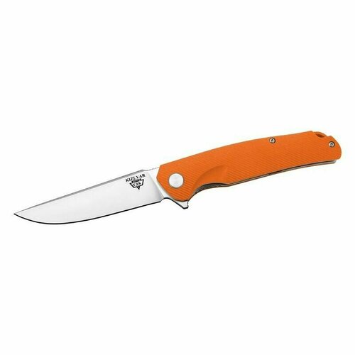 Складной нож LLKB499 Orange Shark, сталь D2, рукоять G10 складной джентльменский нож edc tuotown tdj go с флиппером клинок из d 2 рукоять золотистый титан