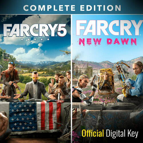 Игра Far Cry 5 + Far Cry New Dawn Deluxe Edition Bundle Xbox One, Xbox Series S, Xbox Series X цифровой ключ, Русский язык