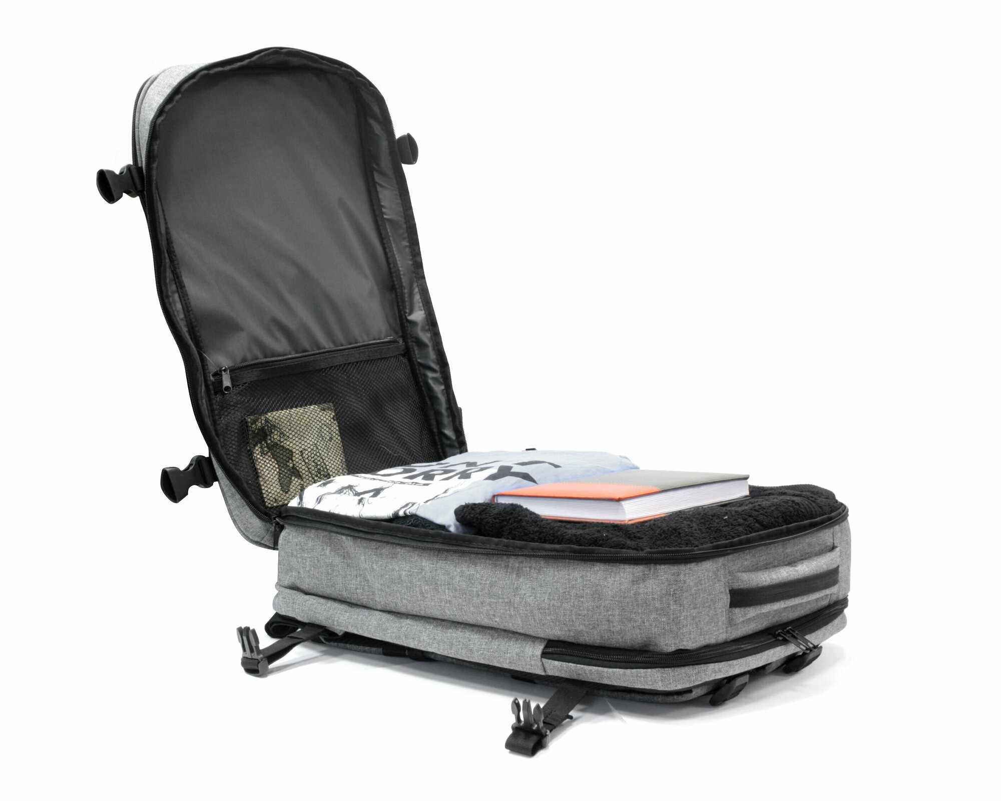 Рюкзак городской Driver Sport Carry-On DC-RL2, унисекс, серый — фото 1