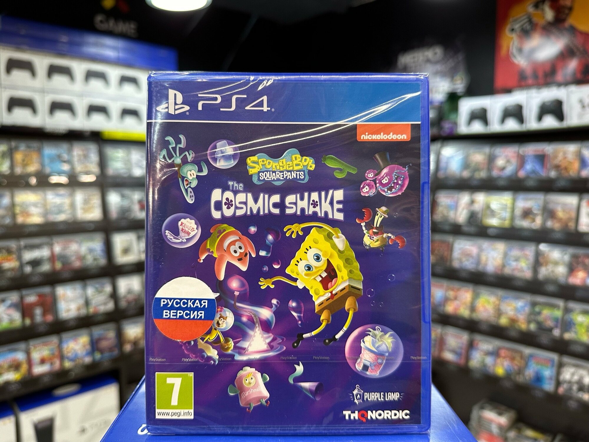 SpongeBob SquarePants: The Cosmic Shake [Губка Боб][PS4 русская версия]