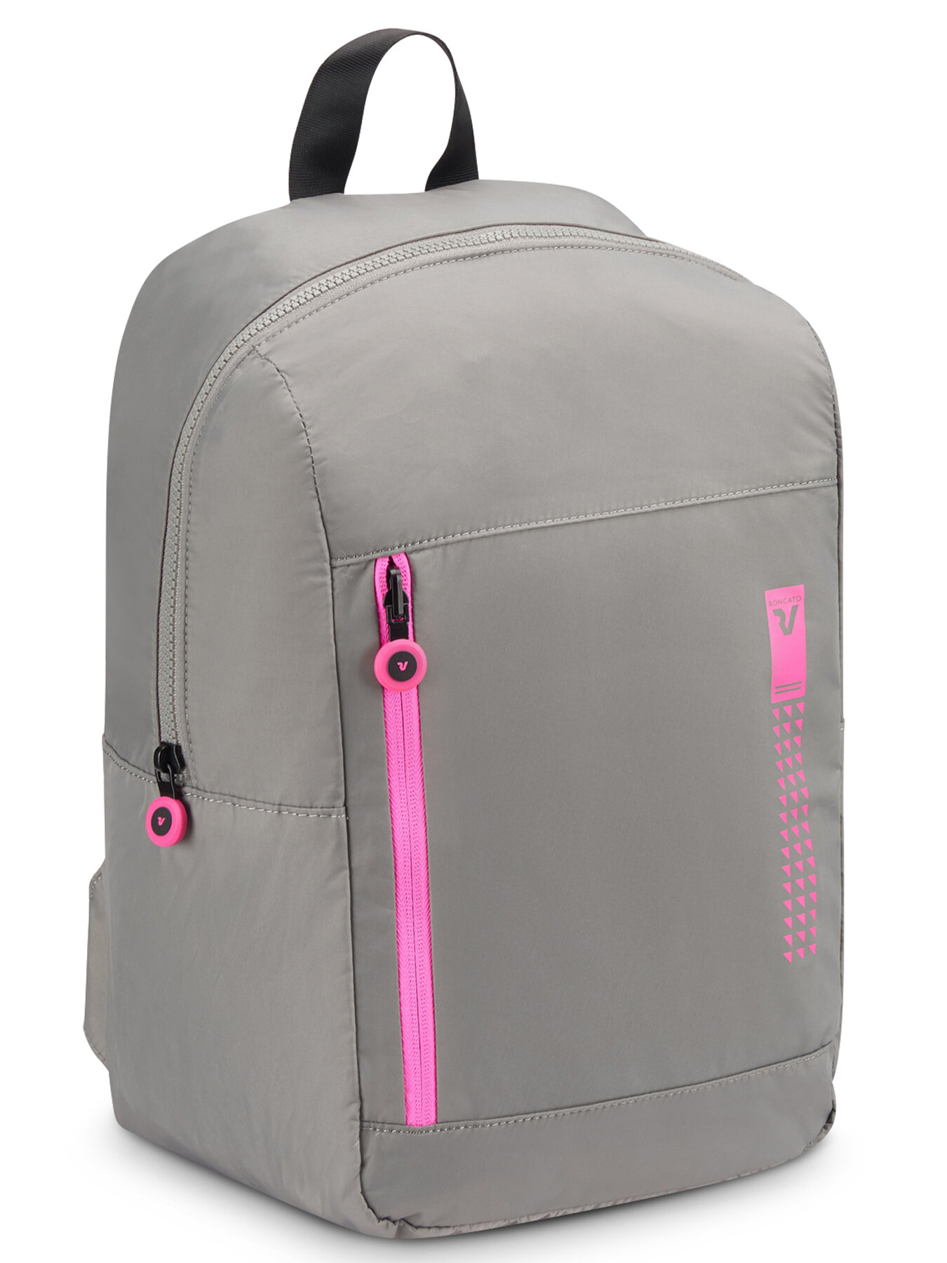 Складной рюкзак Roncato 412010 Compact Neon Mini Cabin Backpack *02 Grey