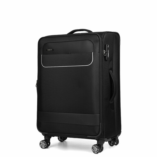 фото Умный чемодан fabretti trm2320-24-2, 46 л, размер m, черный