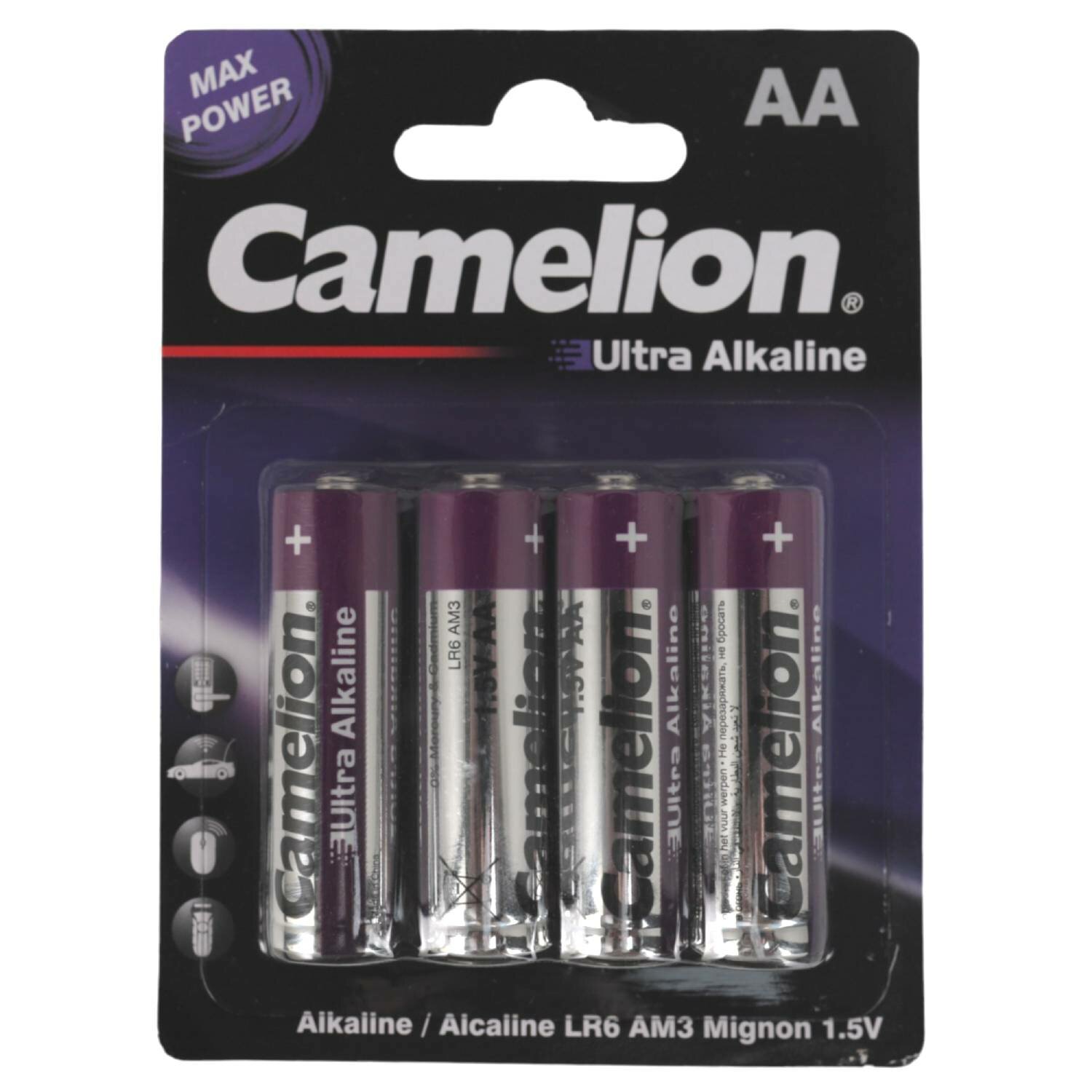 Батарейки Camelion Ultra BL-4 LR6 1.5В 4шт Litarc Lighting&Electromic Ltd - фото №2