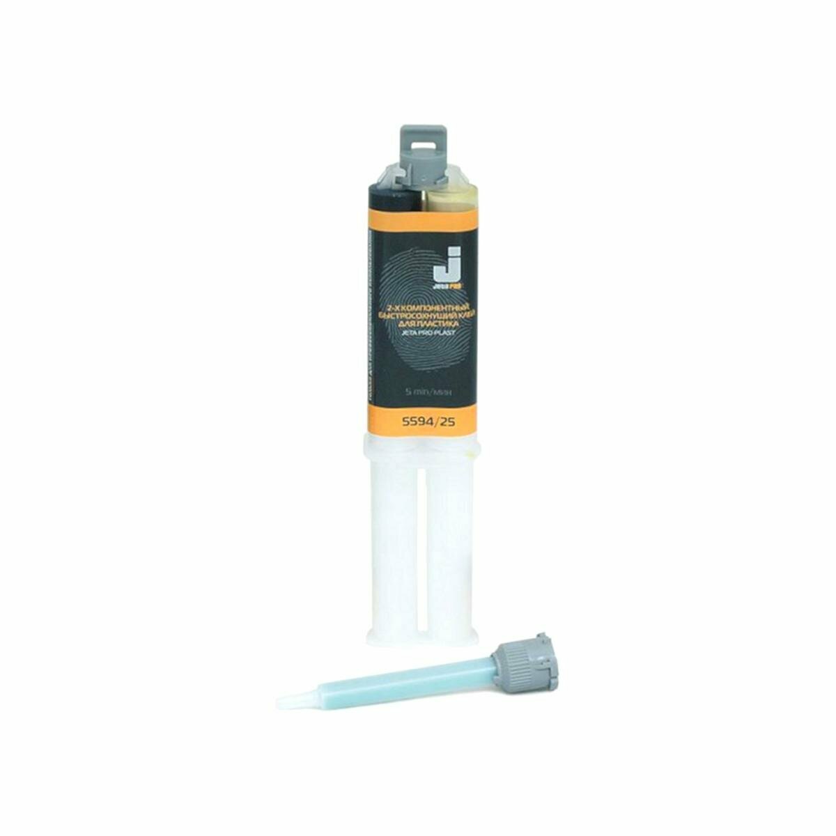 фото Клей Jeta Pro 5594 Jeta Plast 2К для пластика чёрный 25 г.