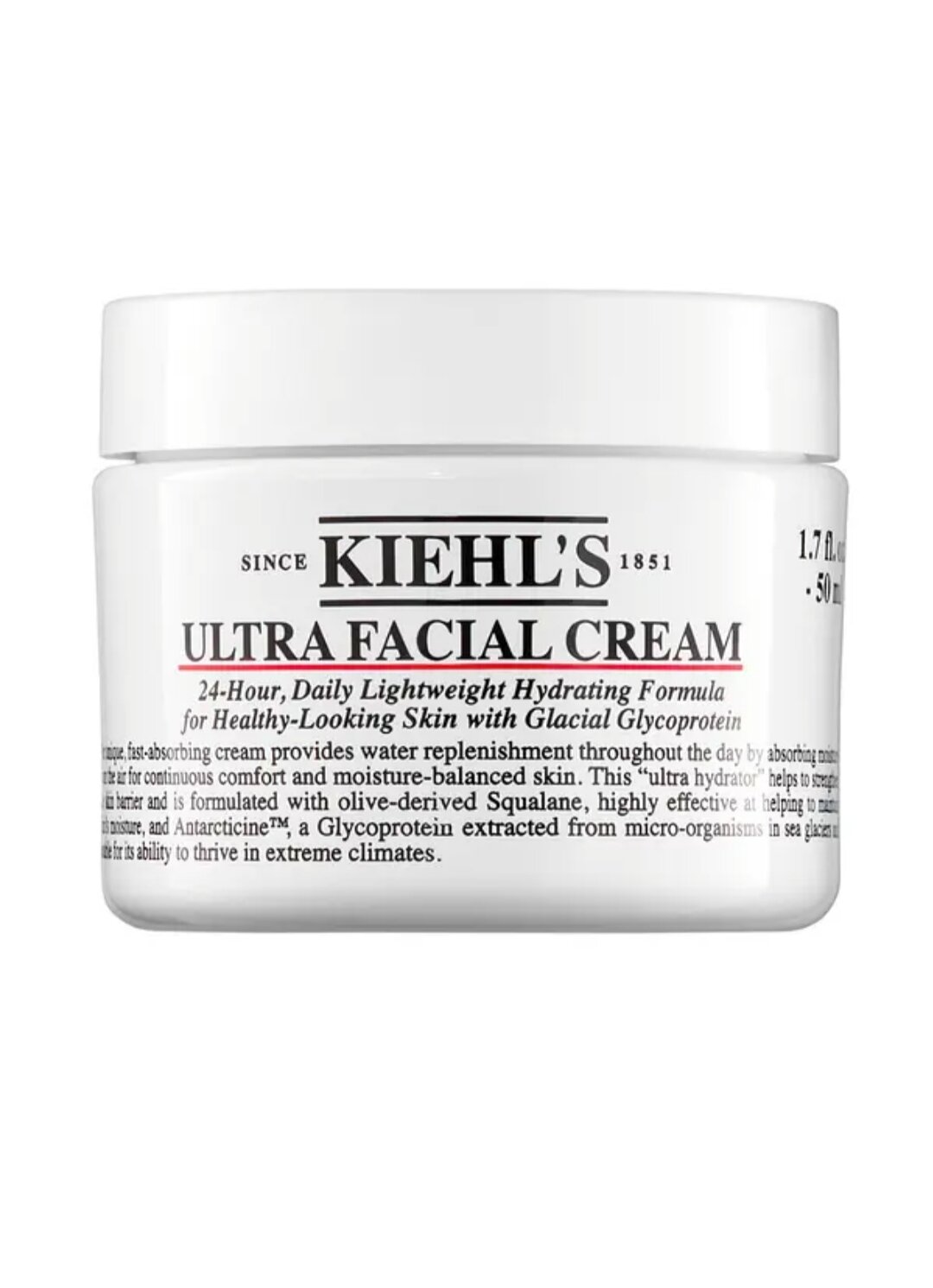 Kiehl's Ultra Facial Cream Увлажняющий крем для лица, 50 мл