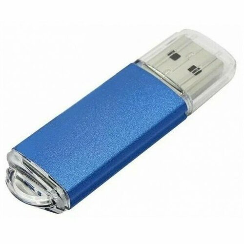 Память Flash USB 16 Gb Smart Buy V-Cut Blue usb накопитель 64 gb smart buy v cut black