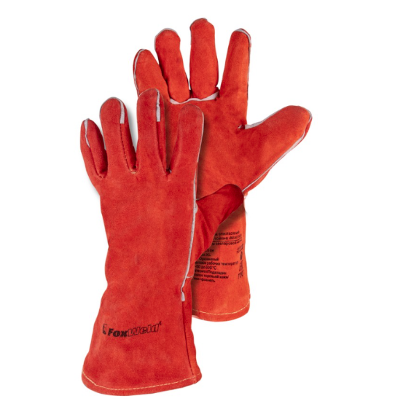 Перчатки-Краги спилковые термостойкие 