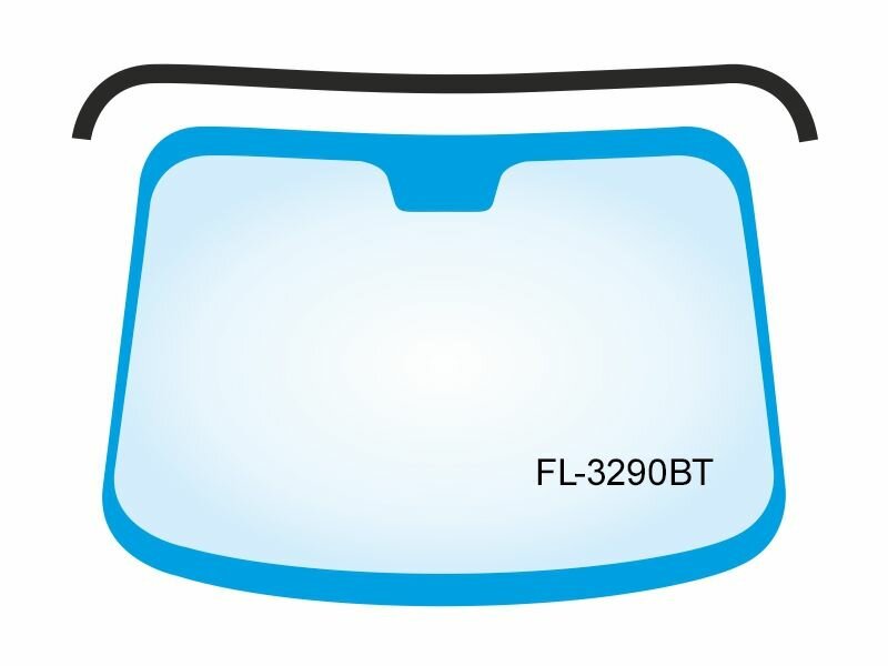FL-3290BT Молдинг лобового стекла (Сверху) BMW 5-Series 09-17