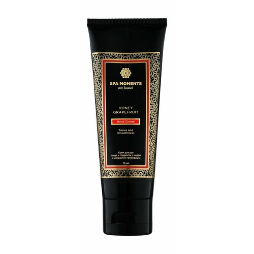 Тонизирующий крем для рук с медом и экстрактом грейпфрута / Spa Moments Tonus and Smoothness Hand Cream with Honey & Grapefruit