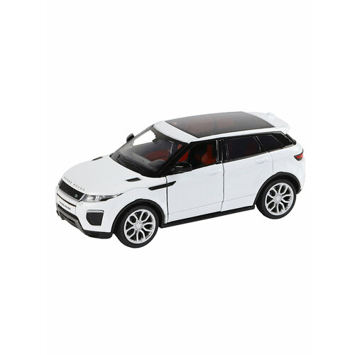 Модель машины 1:32 Range Rover Evoque 13,5см инерция Белый модель машины range rover evoque 1 32 13 5см свет звук инерция 68509