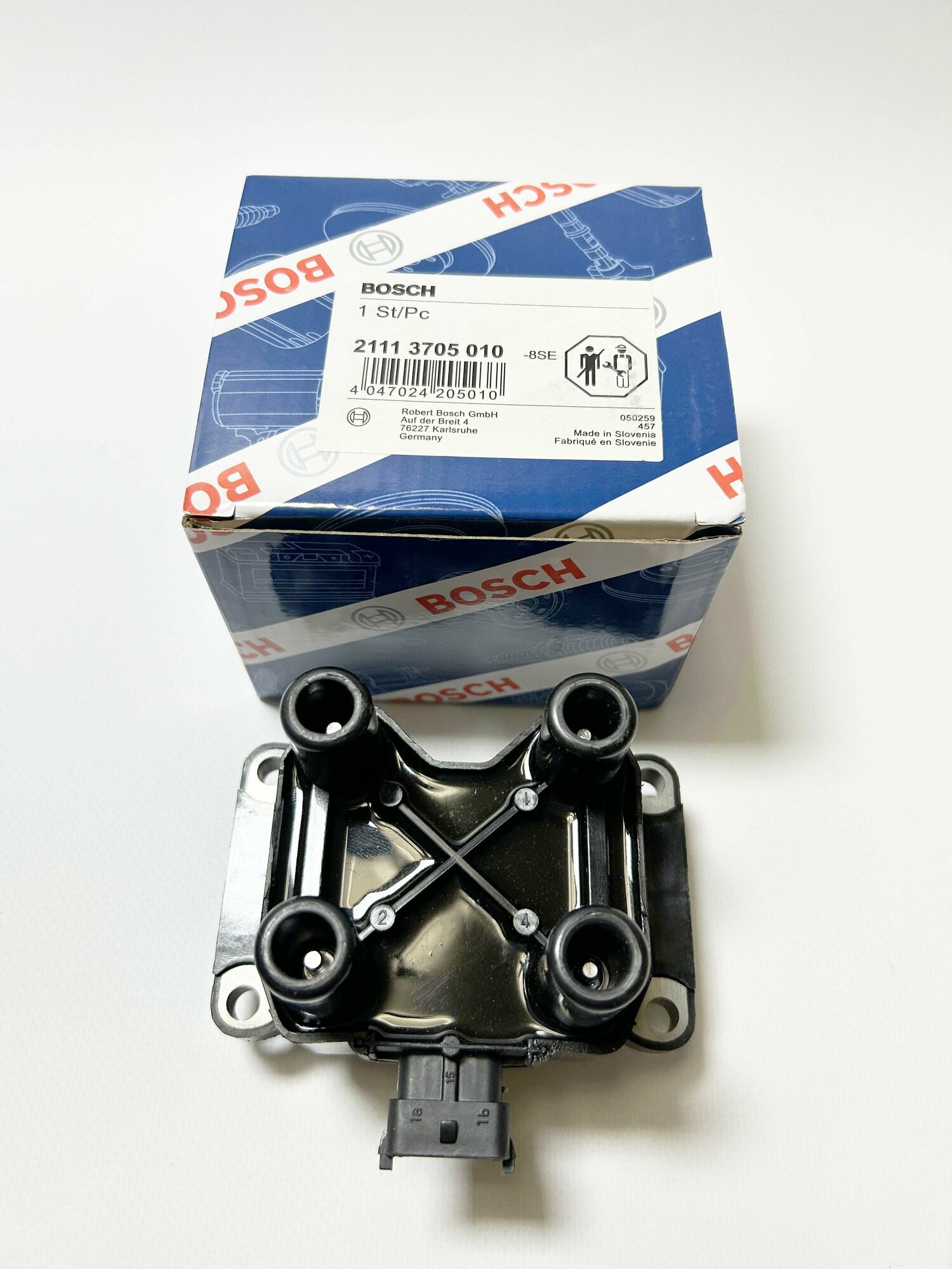 Катушка зажигания Bosch 8 кл. ВАЗ(LADA) - арт. 2111-3705010 — фото 1