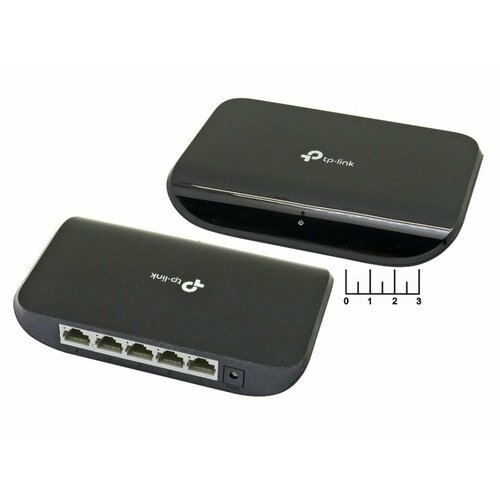 Коммутатор 8P8C RJ-45 4 выхода TP-Link TL-SG1005D 5586₽