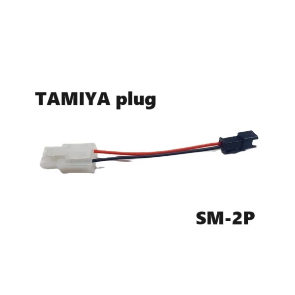 Переходник SM2.54 JST SM-2p 2P 2pin на TAMIYA plug (папа / мама) 80 разъем провод SM 2.54 адаптер YP T-plug штекер