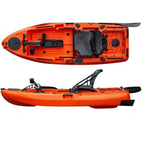 фото Каяк с педальным приводом под мотор (perch) 8 ft kayaker-pro