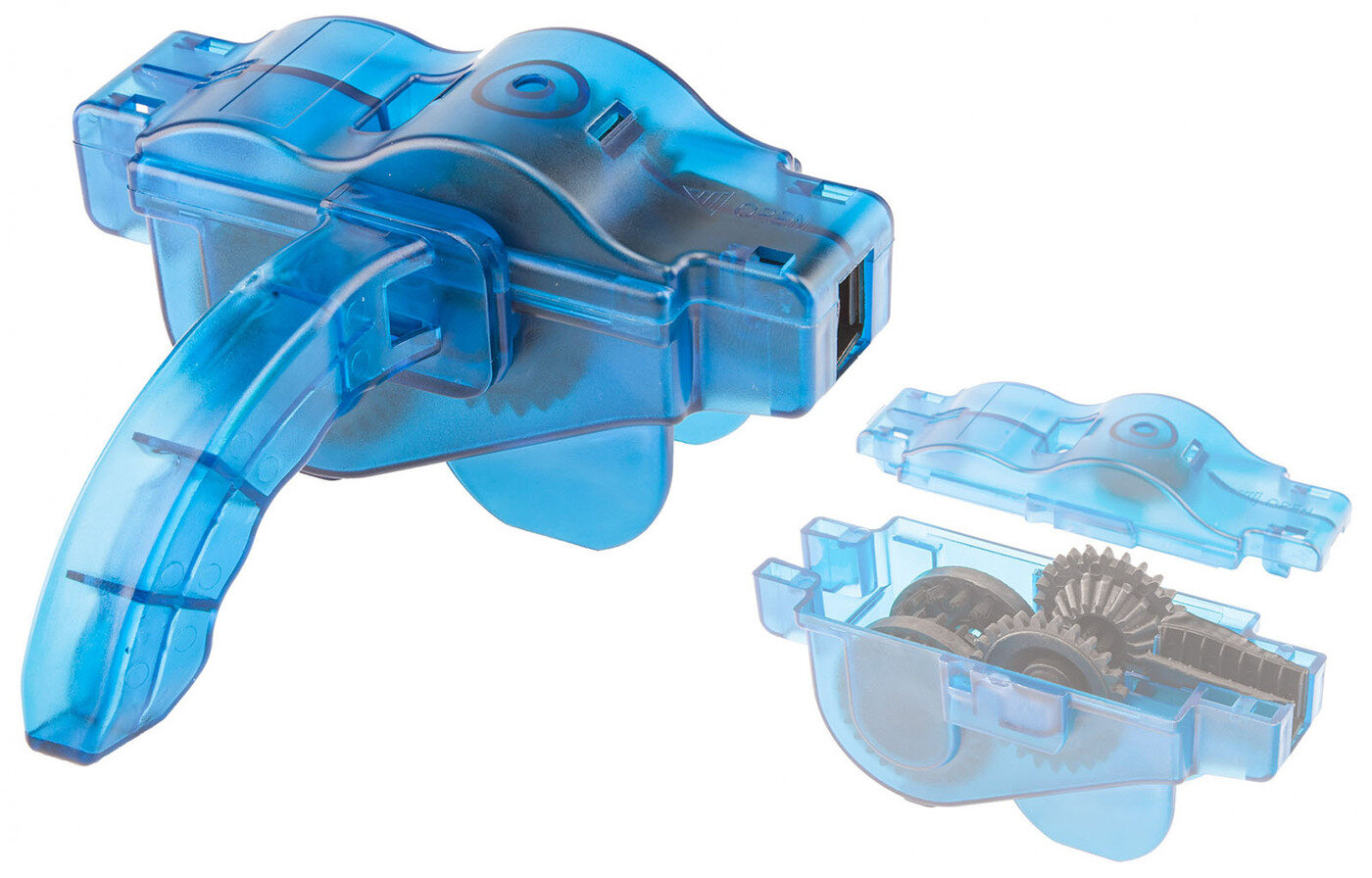 Устройство для чистки цепи велосипеда, мотоцикла — фото 1