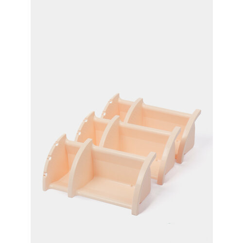 Сборная угловая полка для хранения в ванной Количество ярусов 2 яруса Цвет Молочный 1699₽