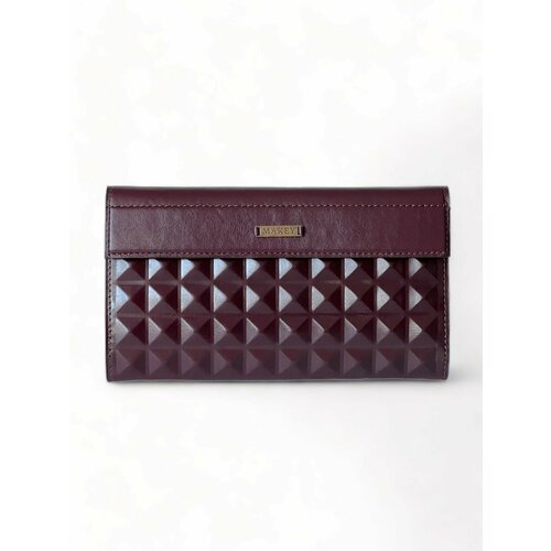 фото Кошелек makey 069-08-44, фактура тиснение, бордовый