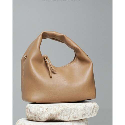 фото Сумка tilkian_карамель_итальяно, фактура зернистая, горчичный, бежевый 2jin