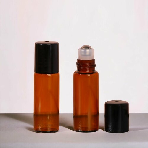 Флаконы стеклянные для парфюма с роликом 5 мл 2 шт