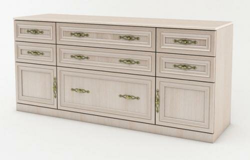 фото Комод Карлос - 053 фабрика «Мебель Лэнд 24» ШxГxВ 160x45x75
