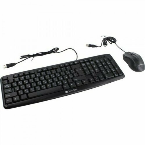 Клавиатура+мышь CANYON CNE-CSET1-RU