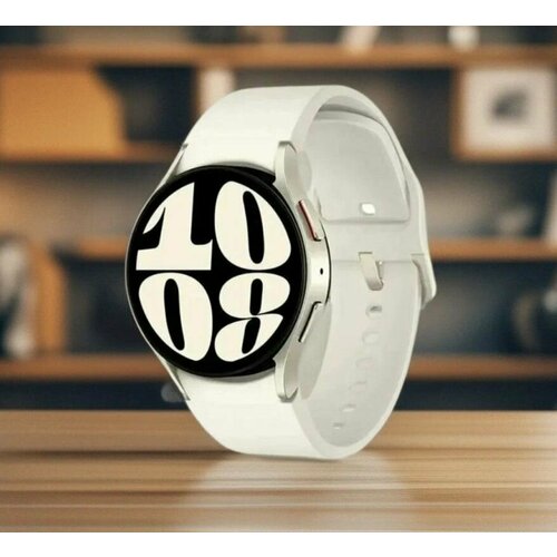 Смарт-часы Samsung Galaxy Watch6 40 мм белое золото 2943100₽