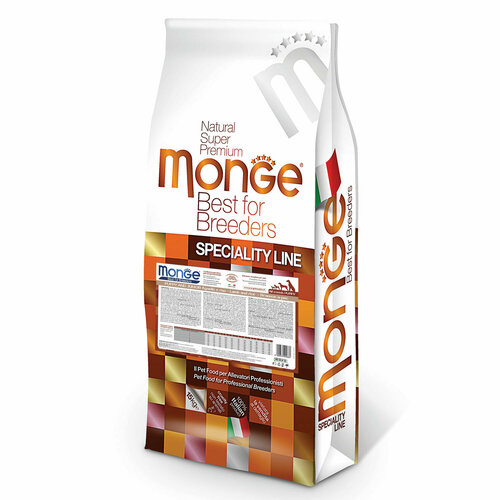 Сухой корм Monge Dog Speciality Line Puppy&Junior для щенков всех пород, из ягненка с рисом и картофелем, 15 кг