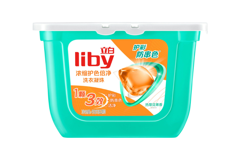 Liby Капсулы для стирки 3 в 1 Color для цветного белья 52 шт 416 гр