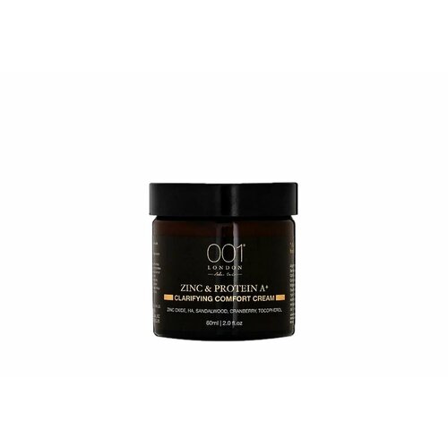 001 SKINCARE LONDON Увлажняющий и матирующий крем для лица Zinc & Protein A+ Clarifying Comfort (60 Мл)