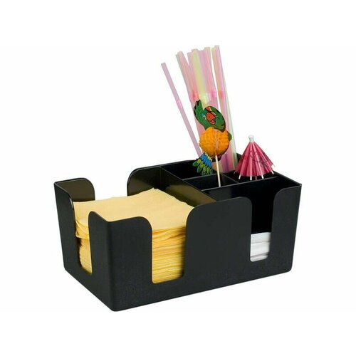 Барный органайзер для хранения трубочек и салфеток