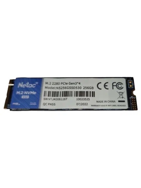 Твердотельный накопитель Netac SSD 256GB M.2 NVMe NS256GSSD530 OEM