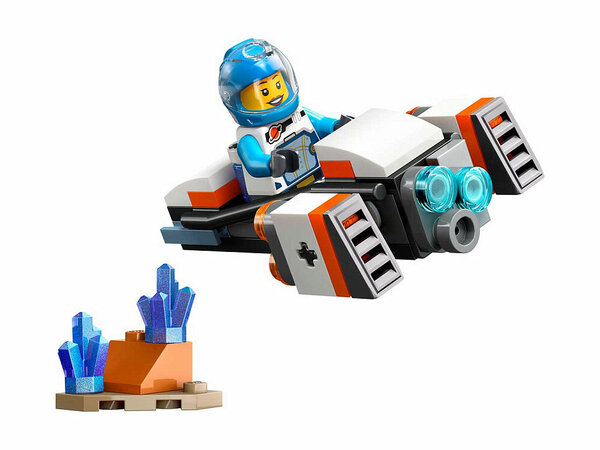 Мини-набор LEGO Уникальные наборы 30663 Мини-набор Космический мотоцикл на воздушной подушке