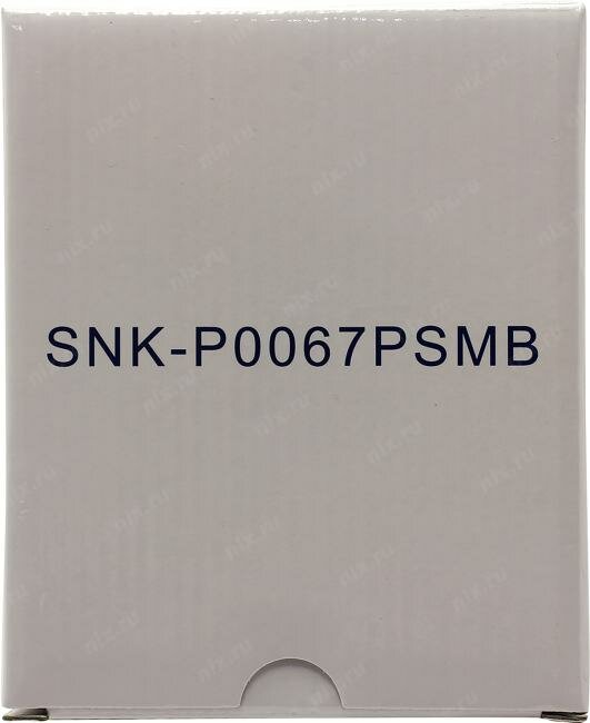 Радиатор для процессора Supermicro SNK-P0067PSMB, серебристый - фото №10