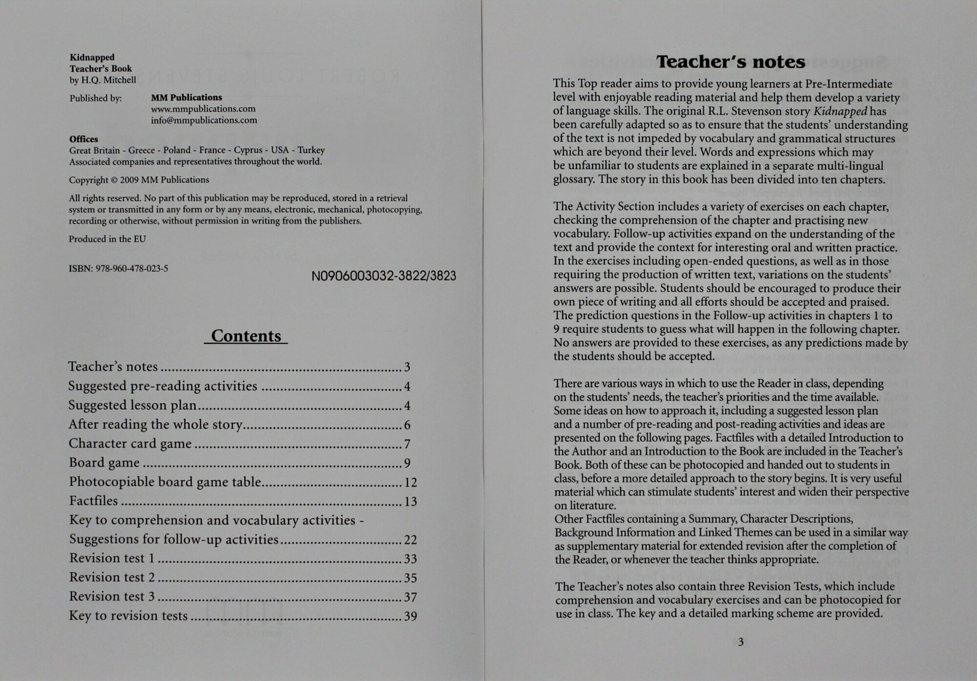 Книга Top readers Pre-Intermediate: Kidnapped Teacher's Book - фото №2