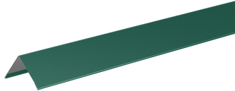 Планка для наружных углов 50x50x2000 мм RAL 6005 зеленый