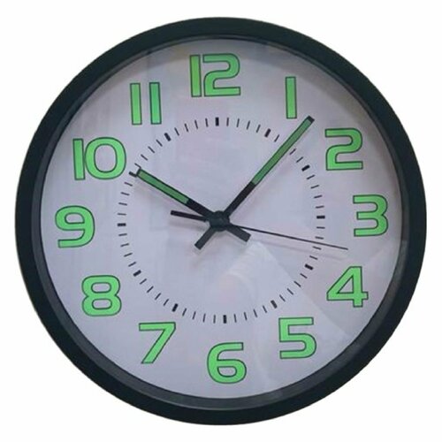 B&S BS3358-3 настенные кварцевые часы с арабскими индексами