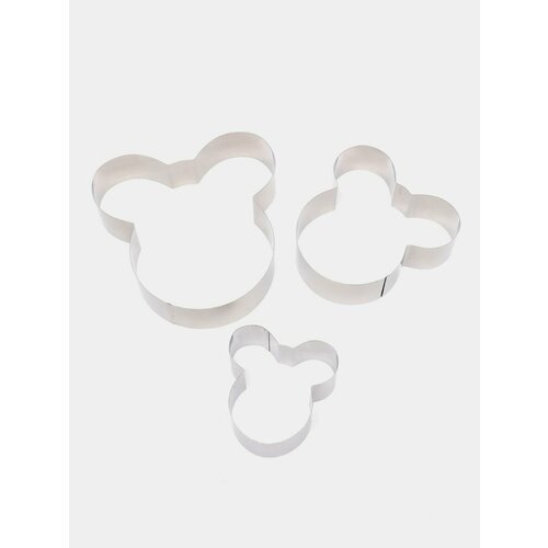 Набор форм для выпечки мики маус 3 штуки 480₽