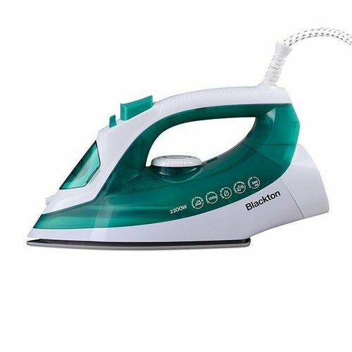 Утюг Blackton Bt SI1113 2200Вт керам подошва защита от перегрева самоочистка белый-зеленый 243000₽