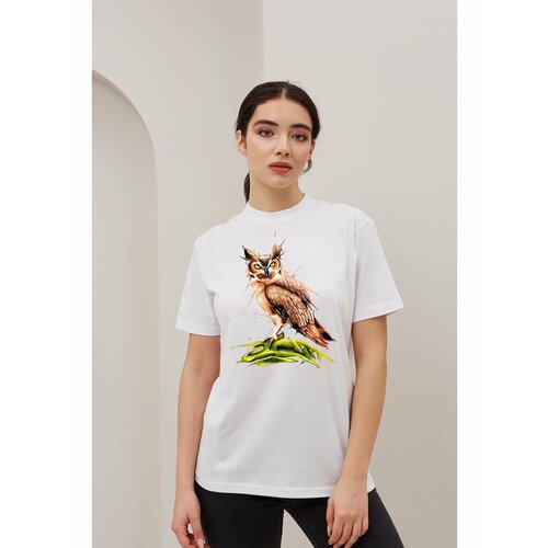 Футболка размер 3XL, белый, черный, зеленый