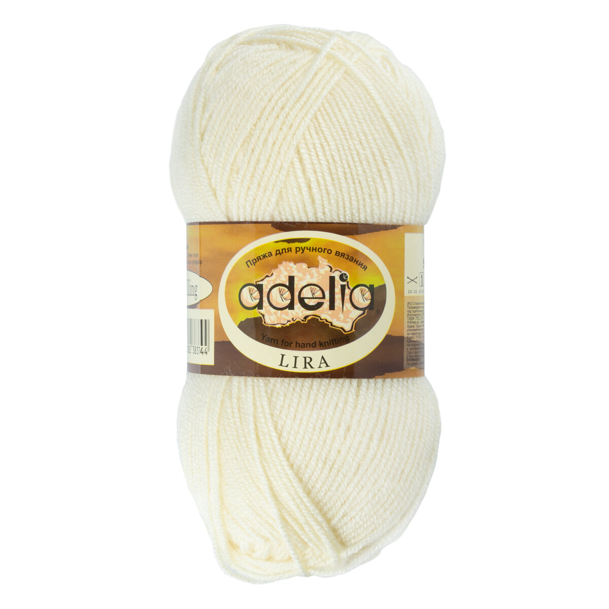 Пряжа ADELIA "LIRA" 100% акрил 50 г 200 м №24 шампань