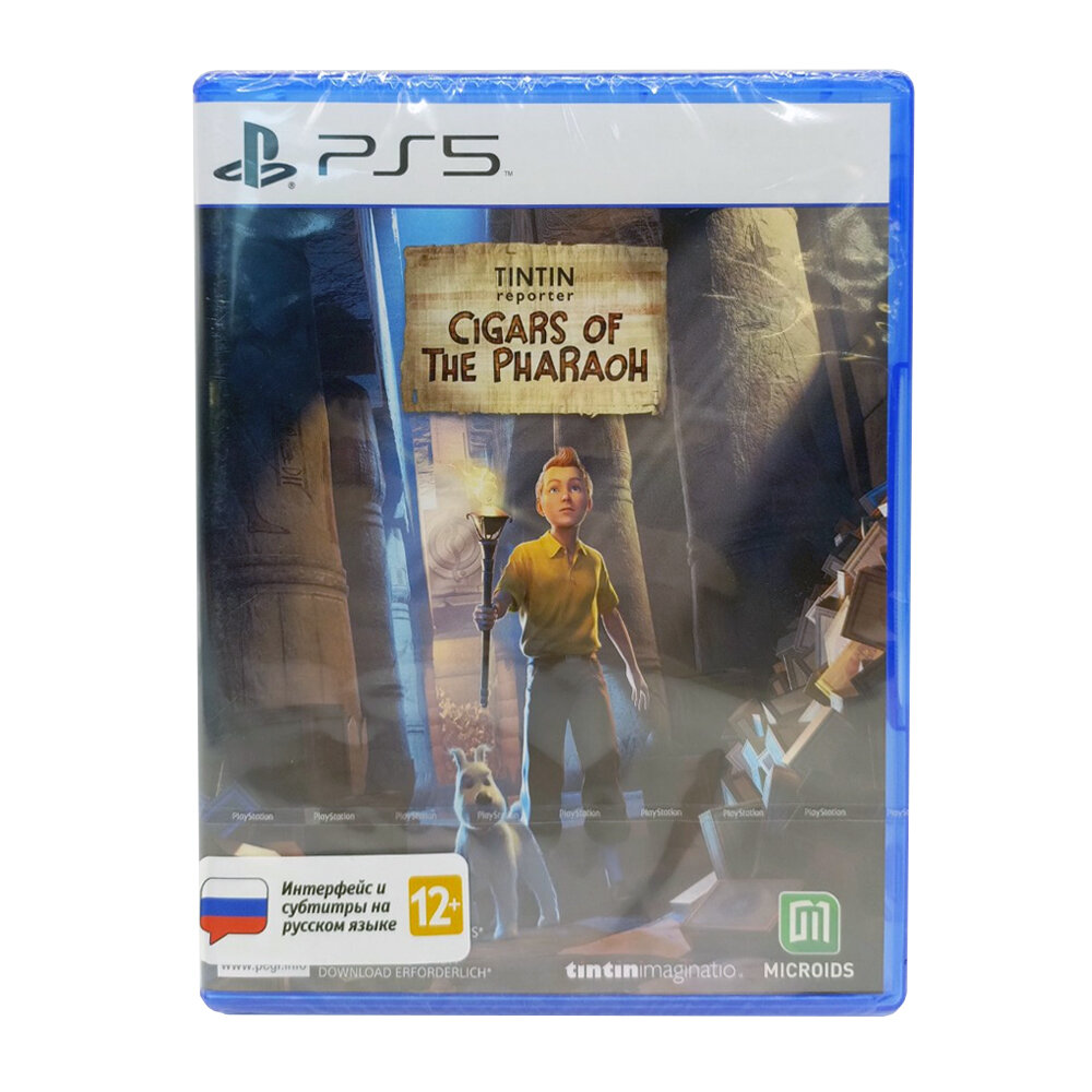 Tintin Reporter Cigars of the Pharaoh (PS5) русские субтитры