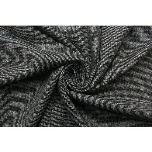 Ткань пальтовая Max Mara чёрно-белая стрейч под твид, ш154см, 0,5 м ткань костюмная ткань chanel бежево коричневая с золотом под твид ш142см 0 5 м