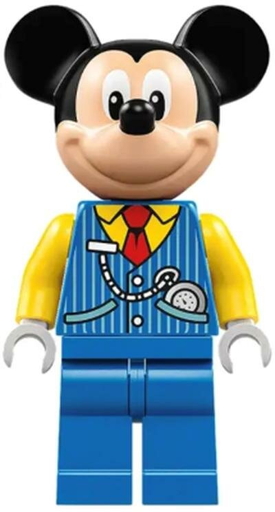 Минифигурка Лего Lego dis085 Mickey Mouse - Blue Vest