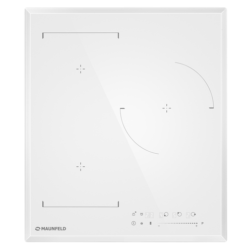 Индукционная варочная панель с объединением зон Bridge Induction MAUNFELD CVI453SBWH LUX 4796000₽