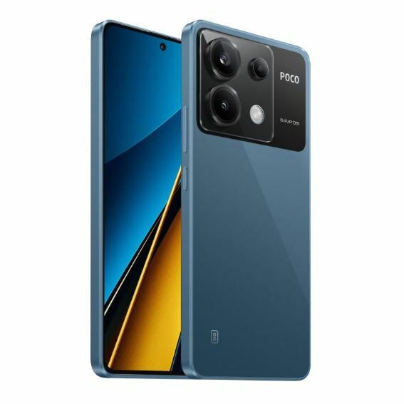 Смартфон Xiaomi POCO X6 8/256 ГБ RU, Dual nano SIM, синий — фото 1