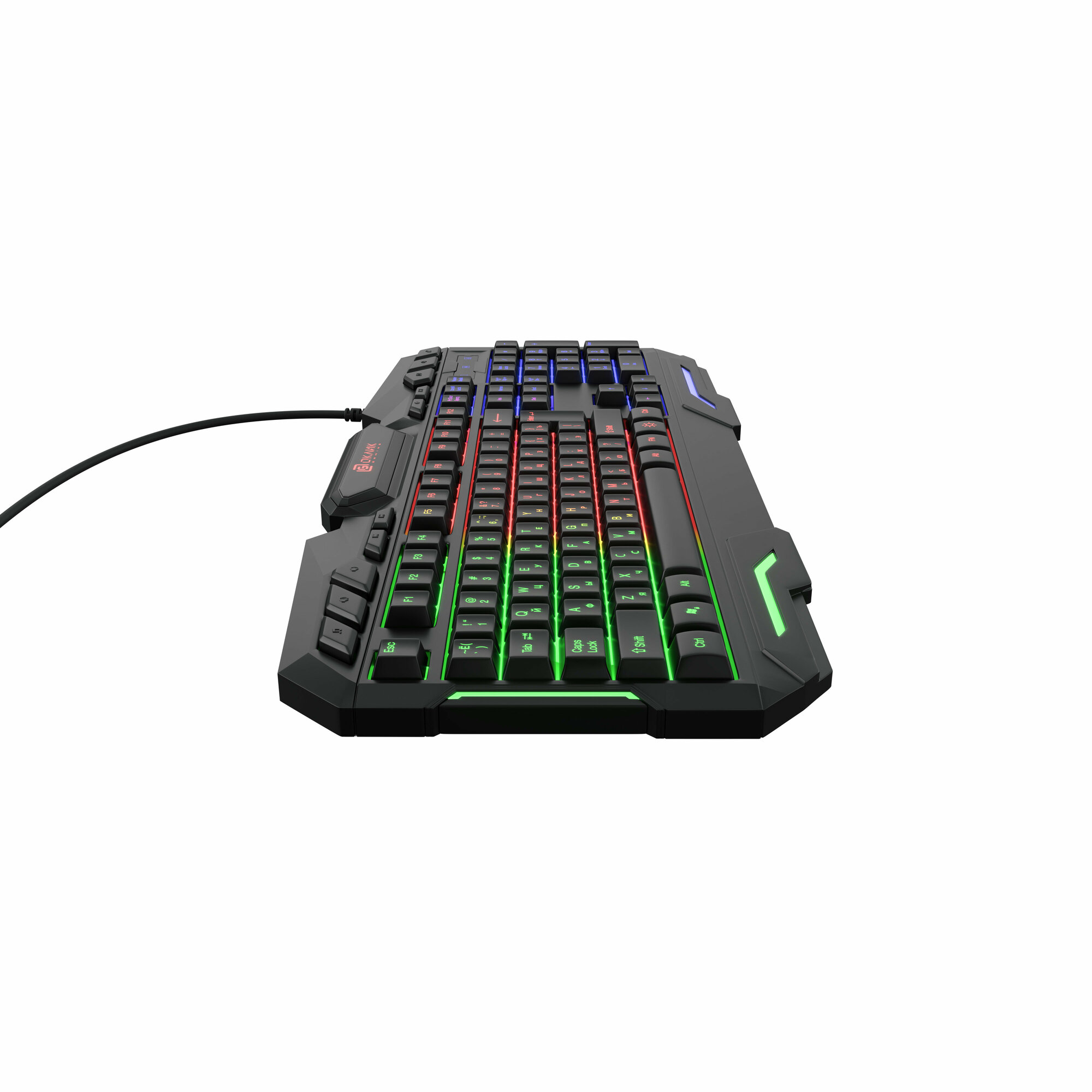 Клавиатура Oklick 700G черный USB Multimedia Gamer LED