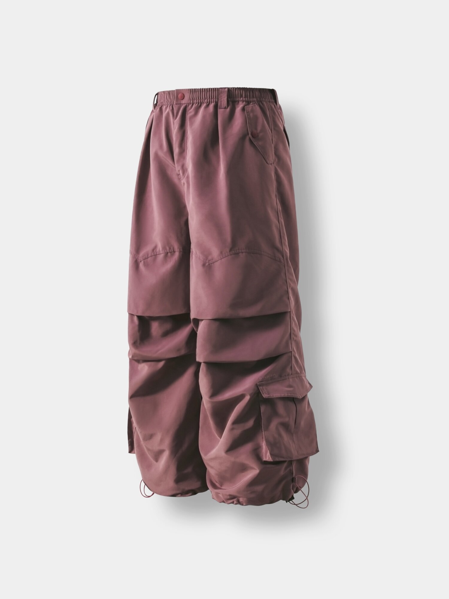 Брюки карго ANGLAN Below Cargo Parachute, размер One size, фиолетовый, розовый