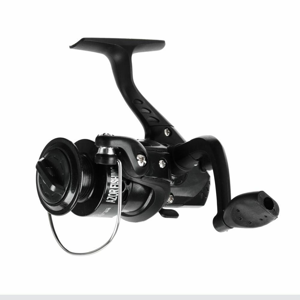 Катушка SY 200 AZOR FISHING, передний фрикцион, 1 п. п, металл, пластик, с леской 0.25 мм