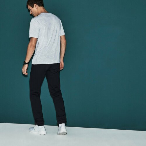 фото Брюки спортивные lacoste, размер t2, темно-синий